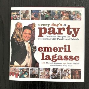 Emeril Lagasse Louisiana Autographed cookbook
